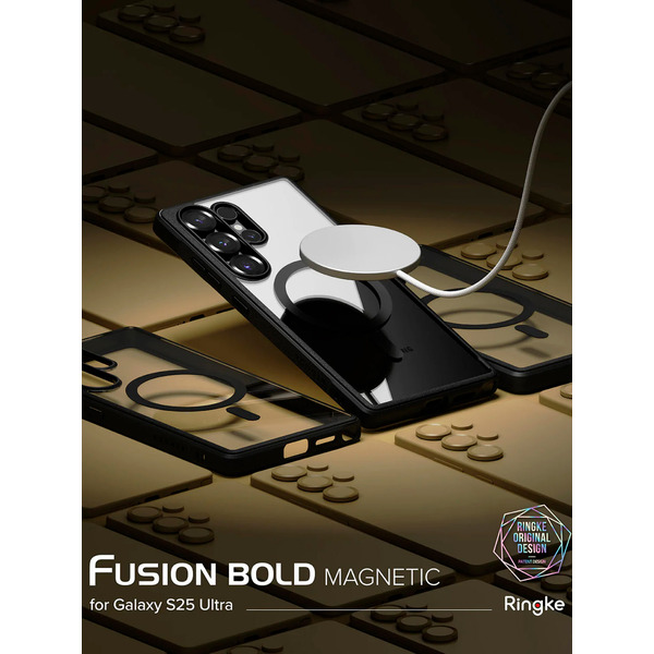 Чехол Ringke FUSION BOLD MAGNETIC для Galaxy S25 Ultra BLACK