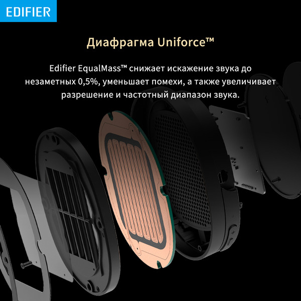 Наушники Edifier STAX Spirit S3 черный