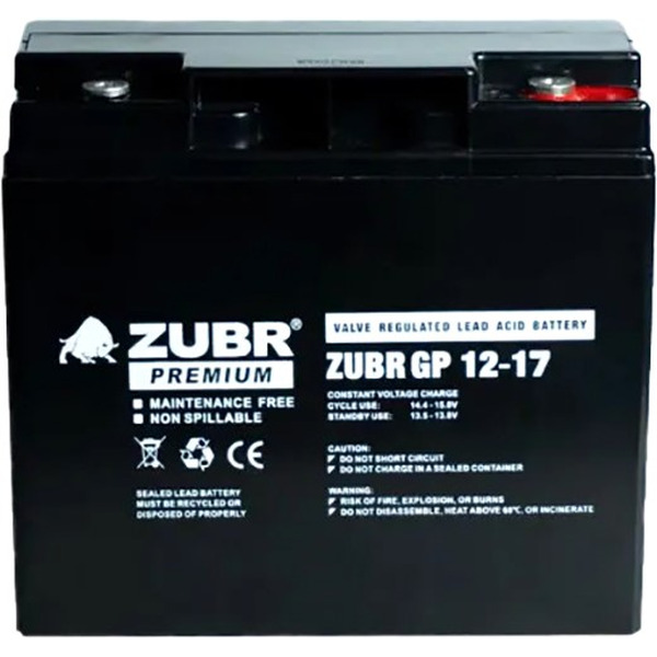Аккумулятор для ИБП Zubr GP 12-17