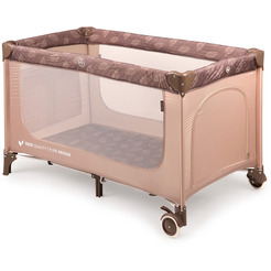 Кровать-манеж Happy Baby Martin (бежевый)
