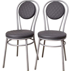 Стул Модуль Прованс (стежка серая на св мусс)