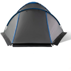 Палатка GetActive Chalet Grey/Blue (SWY-S04-GBL)