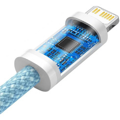 Кабель Baseus Lightning - USB Type-C CALD000003 (1 м, голубой)