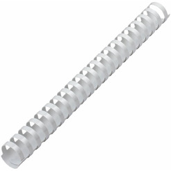 Пластиковая пружина для переплета BRAUBERG A4 28 мм 50 шт 530817 (белый)