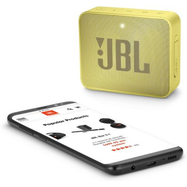 Беспроводная колонка JBL Go 2 (желтый)