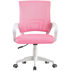 Кресло офисное Mio Tesoro Виола AF-C4021 (розовый/белый пластик)