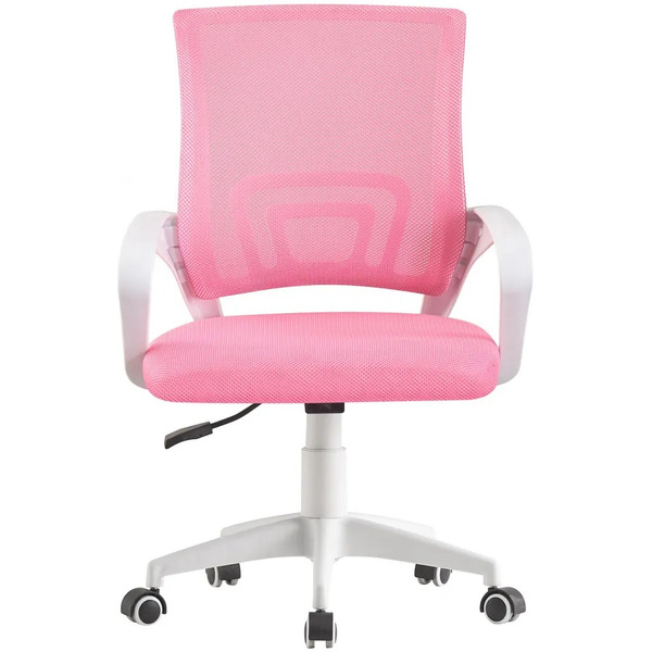 Кресло офисное Mio Tesoro Виола AF-C4021 (розовый/белый пластик)