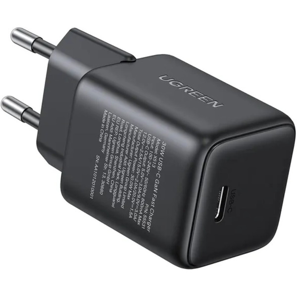 Сетевое зарядное устройство UGREEN X513-55531 30W (серый)