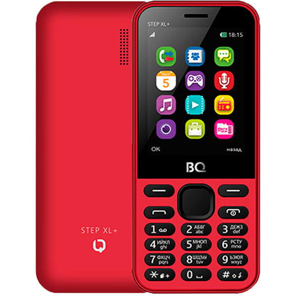 Мобильный телефон BQ-2831 Step XL+ (красный)