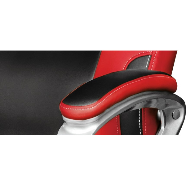 Кресло компьютерное Trust GXT 705 Ryon (черный/красный)