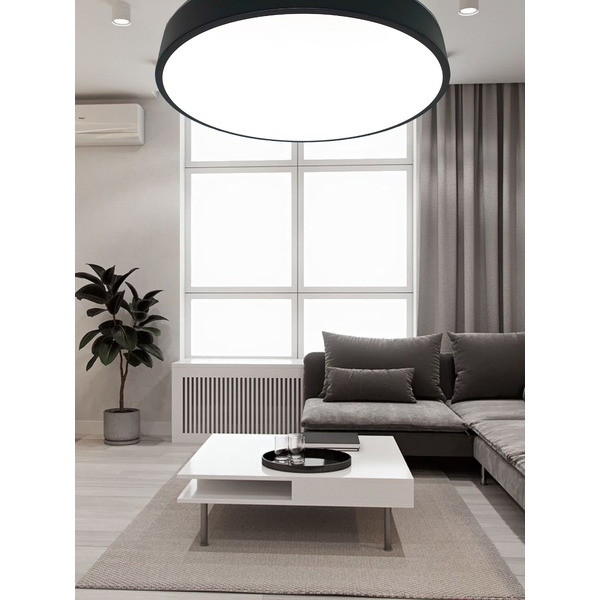 Потолочный светильник Mirastyle SL-41048/500-80W BK