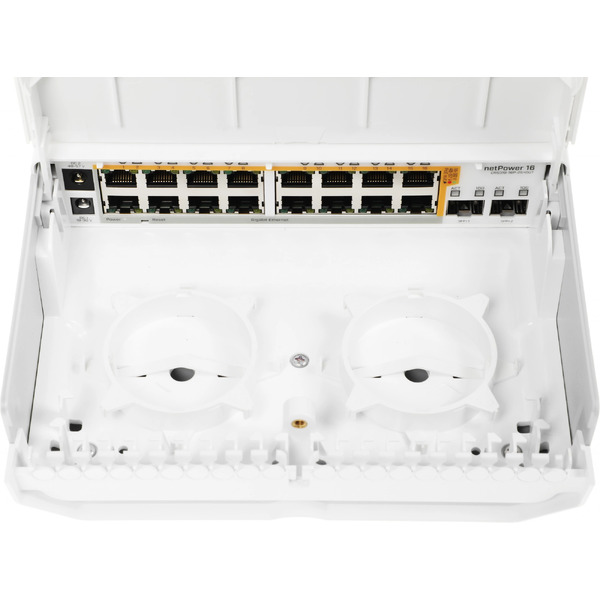 Коммутатор MikroTik CRS318-16P-2S+OUT