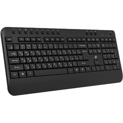 Клавиатура Оклик K257W (черный)