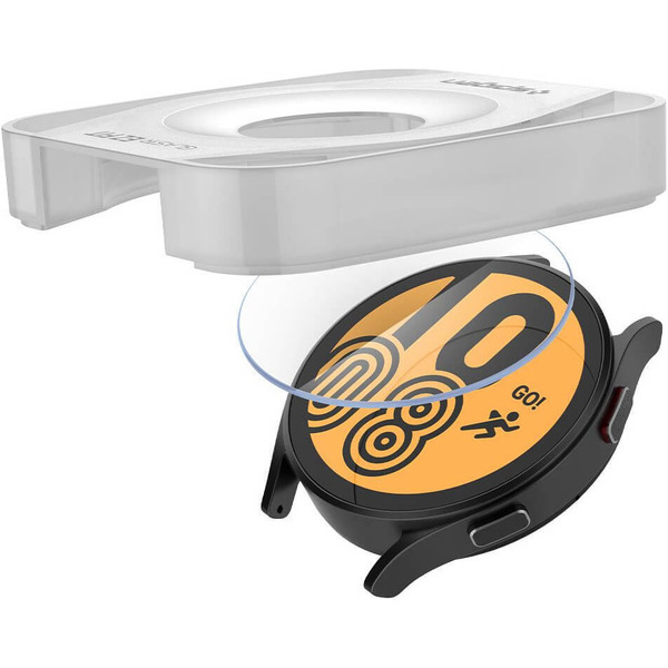 Защитное стекло Spigen Glas.TR EZ Fit для Galaxy Watch 5/4 (44 mm) AGL05339 (2шт)