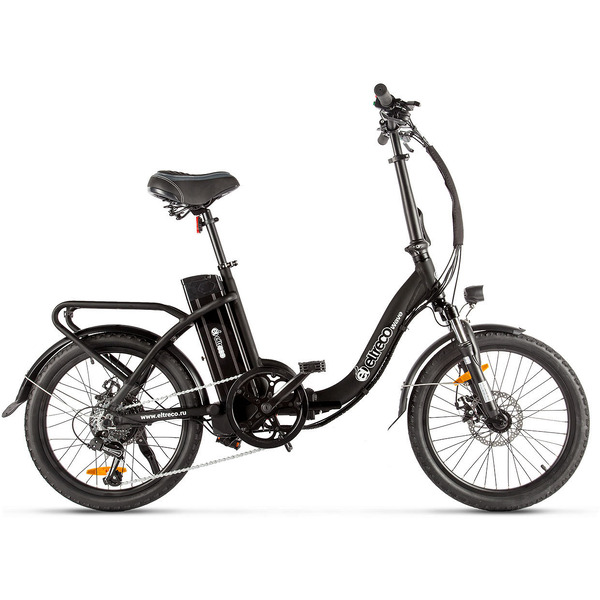 Велогибрид Eltreco Wave UP (черный)