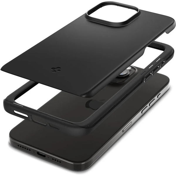 Чехол Spigen Thin Fit для iPhone 15 Pro Max Черный (ACS06544)