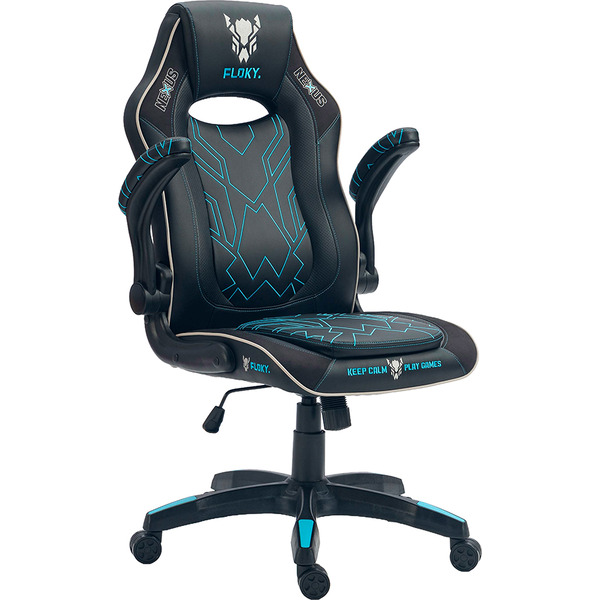 Кресло компьютерное FLOKY NEXUS Black-Blue V2