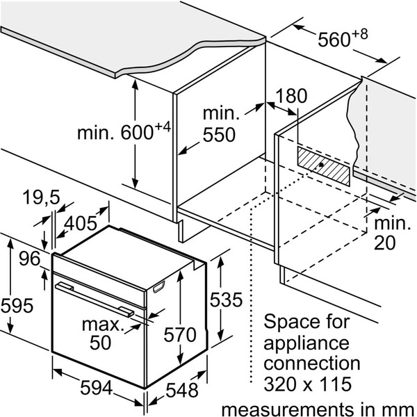 Духовой шкаф Bosch HBA5360B0