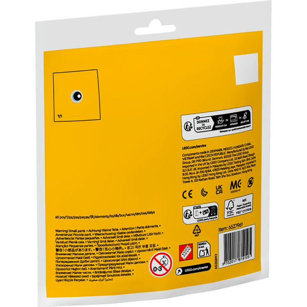 Конструктор LEGO Creator 3 в 1 30690 Цыпленок раскрашивает пасхальное яйцо