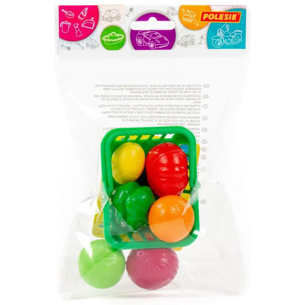 Набор продуктов Полесье №13 с корзинкой (7 элементов) 66749