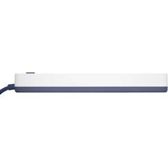 Сетевой фильтр Powercom SP-06W 3,0М 3м (6 розеток) белый/серый