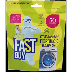 Стиральный порошок FastBuy Pure Baby 0+ суперконцентрат (650 г)