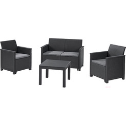 Набор садовой мебели Keter Elodie 2 seater 253948 (графит)