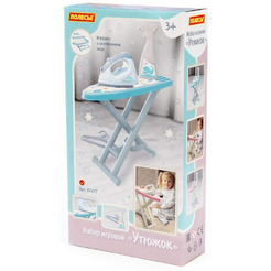 Набор игровой Полесье "Утюжок №3 67477 (серо-голубой)
