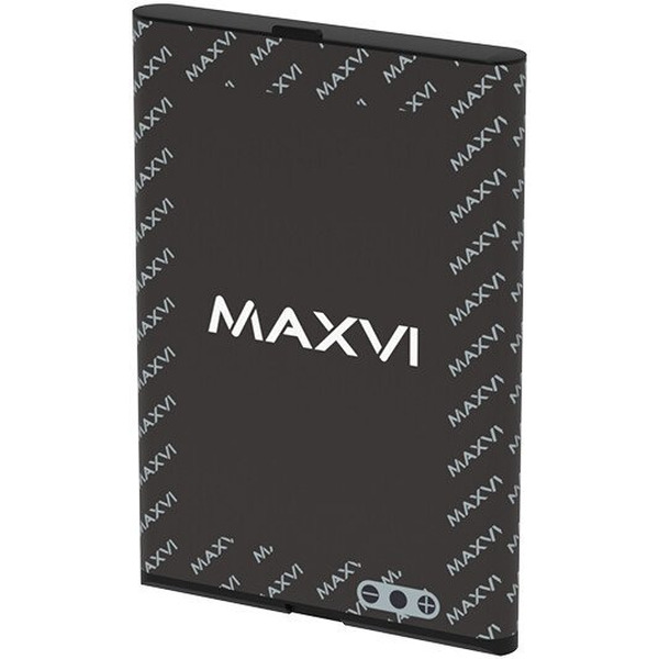 Кнопочный телефон Maxvi C45 + ЗУ WC-112 (черный)