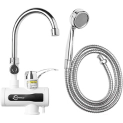 Водонагреватель кран+душ Saniteco WM-001-C2 с душем (белый)