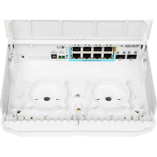 Коммутатор MikroTik CSS610-1GI-7R-2S+OUT