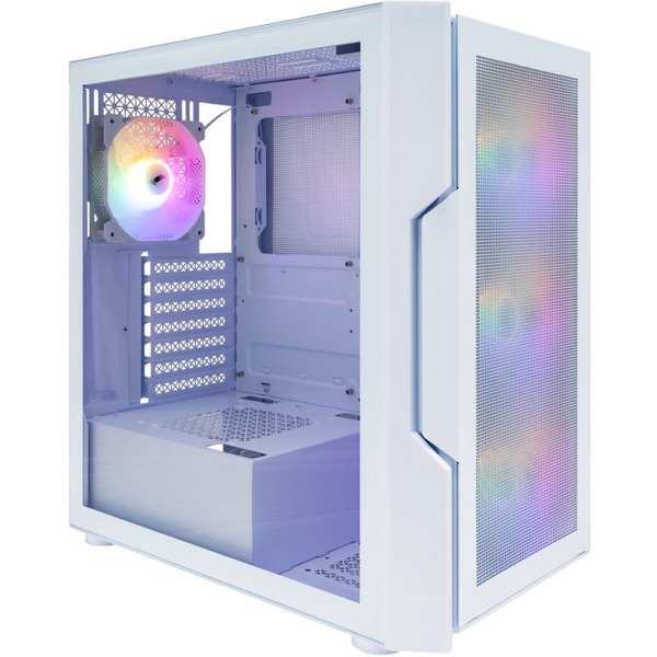 Корпус 1stPlayer T7-P T7-P-WH-4F7-W (белый)