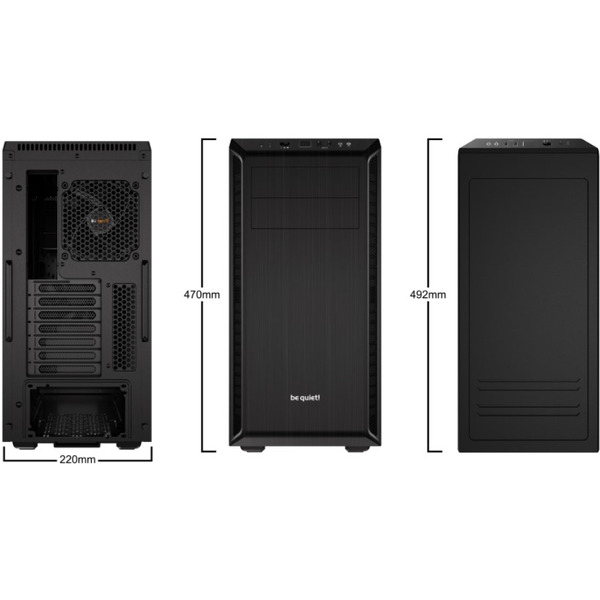 Корпус be quiet! Pure Base 600 Black BG021