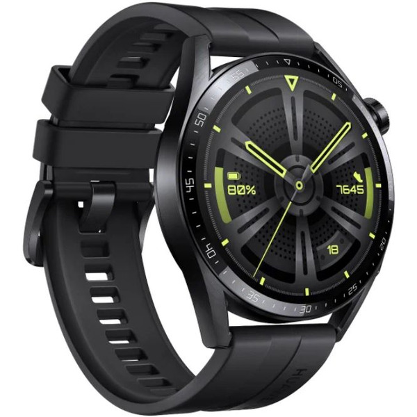 Смарт-часы Huawei Watch GT 3 Black Stainless Steel Case (JPT-B29) черный