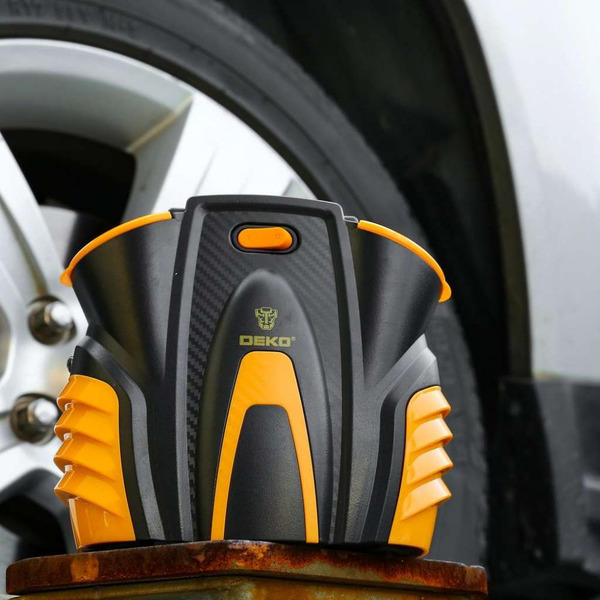 Насос автомобильный Deko DKCP200Psi-LCD Plus (065-0796)