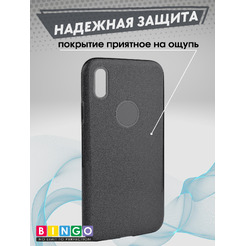 Чехол-накладка Bingo Shine для APPLE iPhone XR (черный)