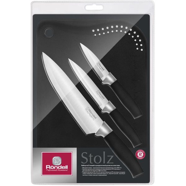Набор ножей и разделочной доски Rondell Stolz RD-1772