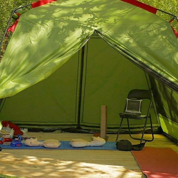 Палатка-Шатер Tramp LITE Bungalow Green 3x3x2.25 м (V2)