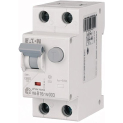 Дифференциальный автомат Eaton HNB-C61N003 1P+N 6А С 6кА 30мА АС 2М 195124