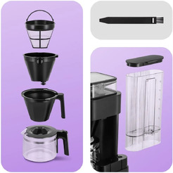 Кофемашина Kitfort KT-7371