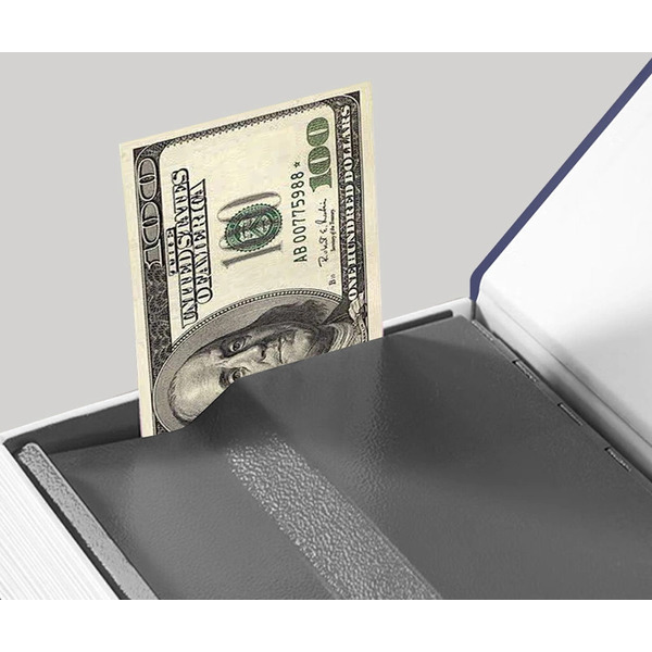 Сейф-книга DELI T647 (синий)