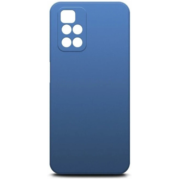 Накладка Case Coated для Xiaomi Redmi 10 (синий)