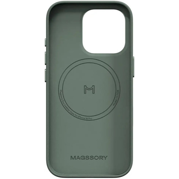 Чехол для смартфона Magssory Eco Leather Case Khaki для iPhone 16 Pro CLT028k