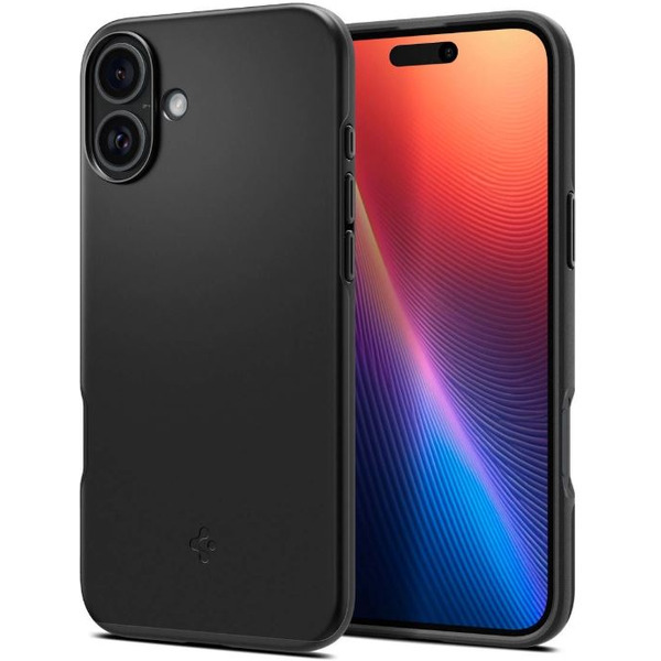 Чехол для телефона Spigen Thin Fit Mag Magsafe для iPhone 16 Plus ACS08060 (черный)