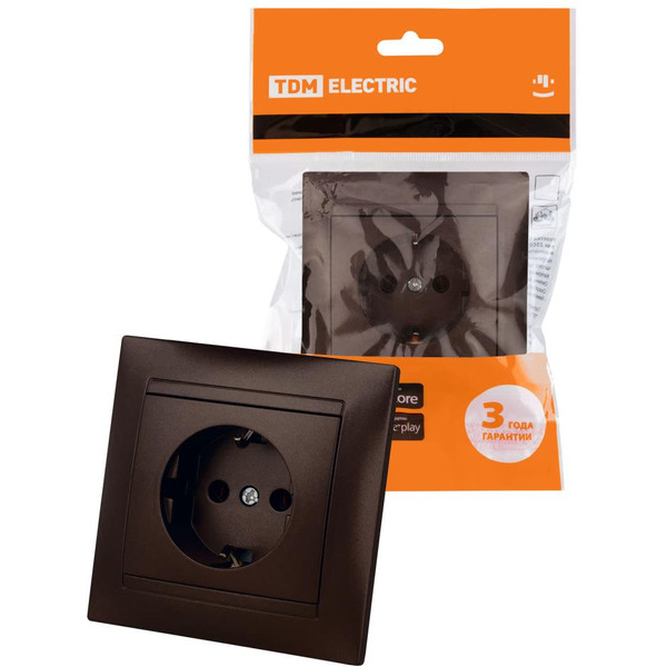Розетка TDM Electric Лама SQ1815-0523