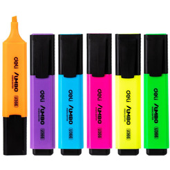 Набор текстовыделителей DELI UMBO U366MT (6 цветов)