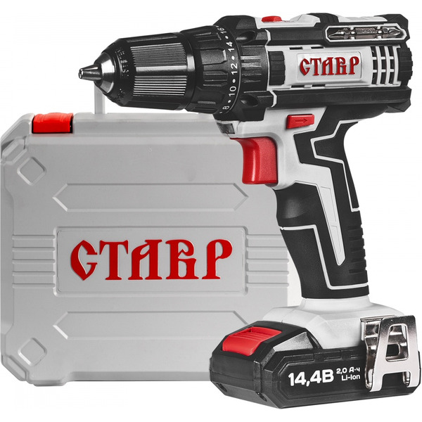 Дрель-шуруповерт СТАВР ДА-14.4ЛК
