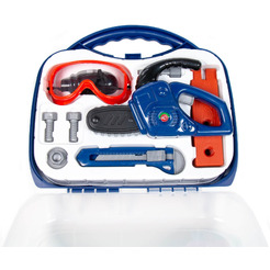 Набор инструментов Полесье №60 (12 элементов) 92827 (синий)