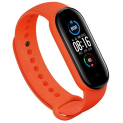 Ремешок CASE для Mi Band 5/6 оранжевый