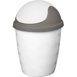 Контейнер для мусора IDILAND Rambai 221308421/03 (светло-серый)